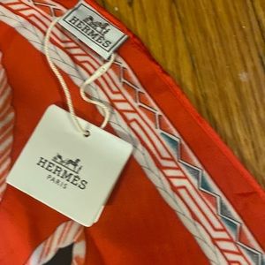 Hermes multicolour horse scarf